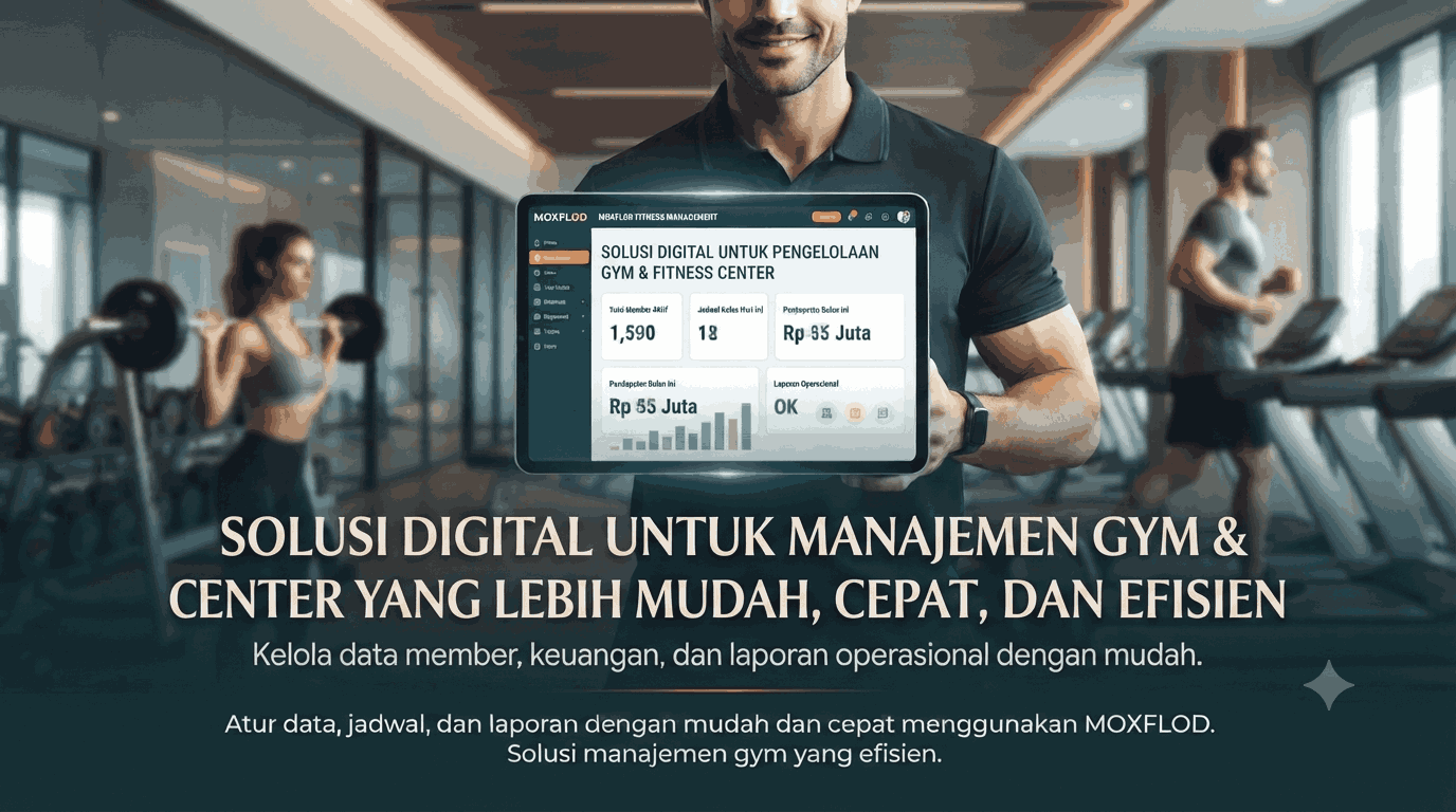 Kelola Club Fitness Tanpa Pusing: Solusinya Ada di MoxFlod - Ilustrasi Artikel