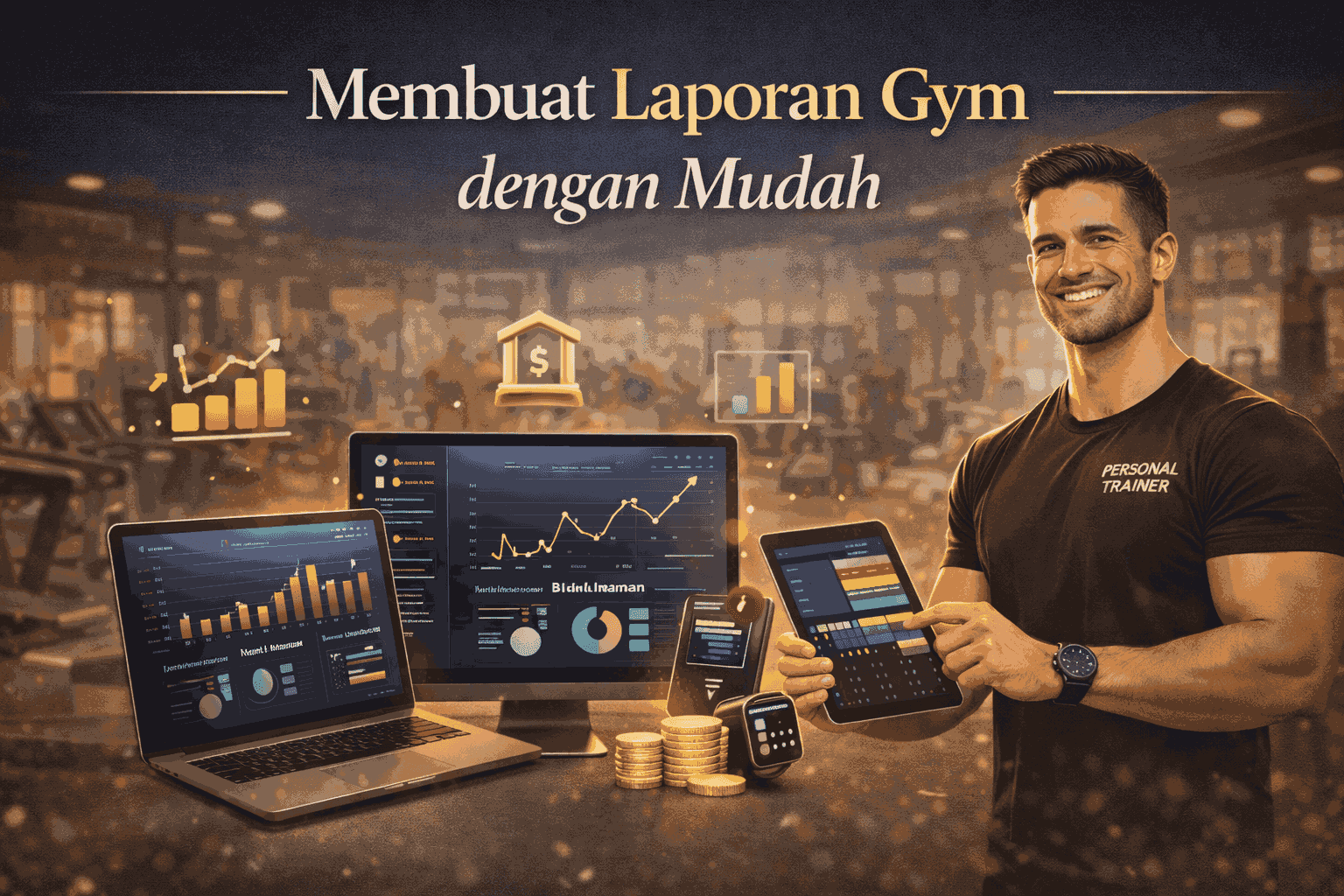 Membuat Laporan Gym dengan Mudah - Ilustrasi Artikel