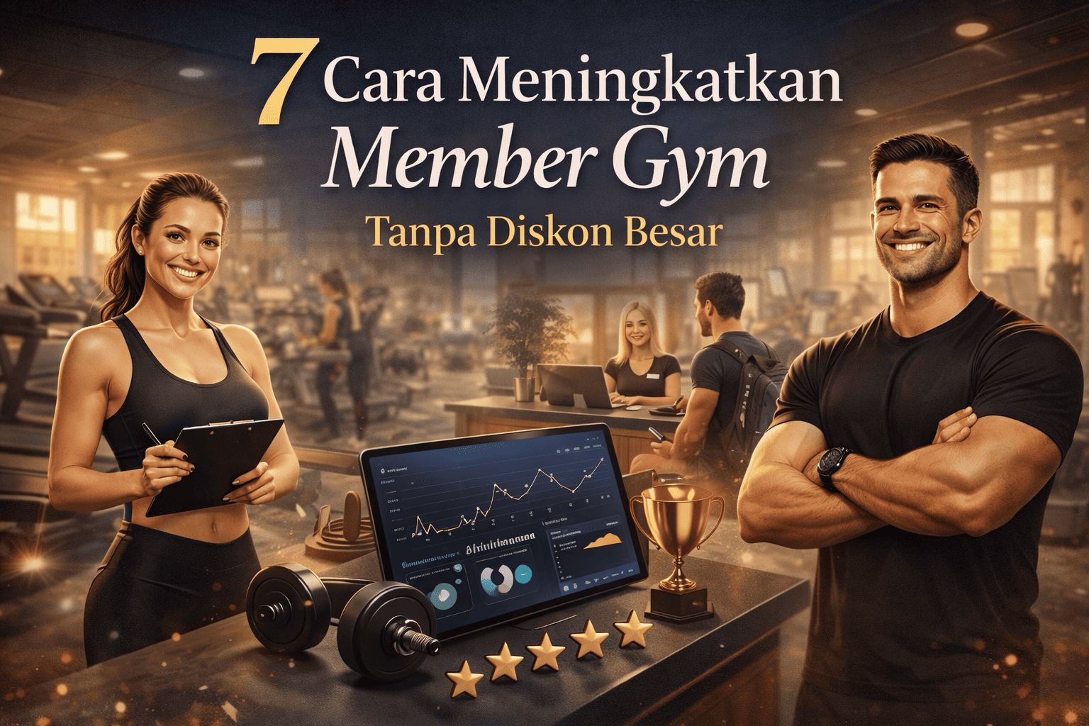 7 Cara Meningkatkan Member Gym Tanpa Diskon Besar - Ilustrasi Artikel