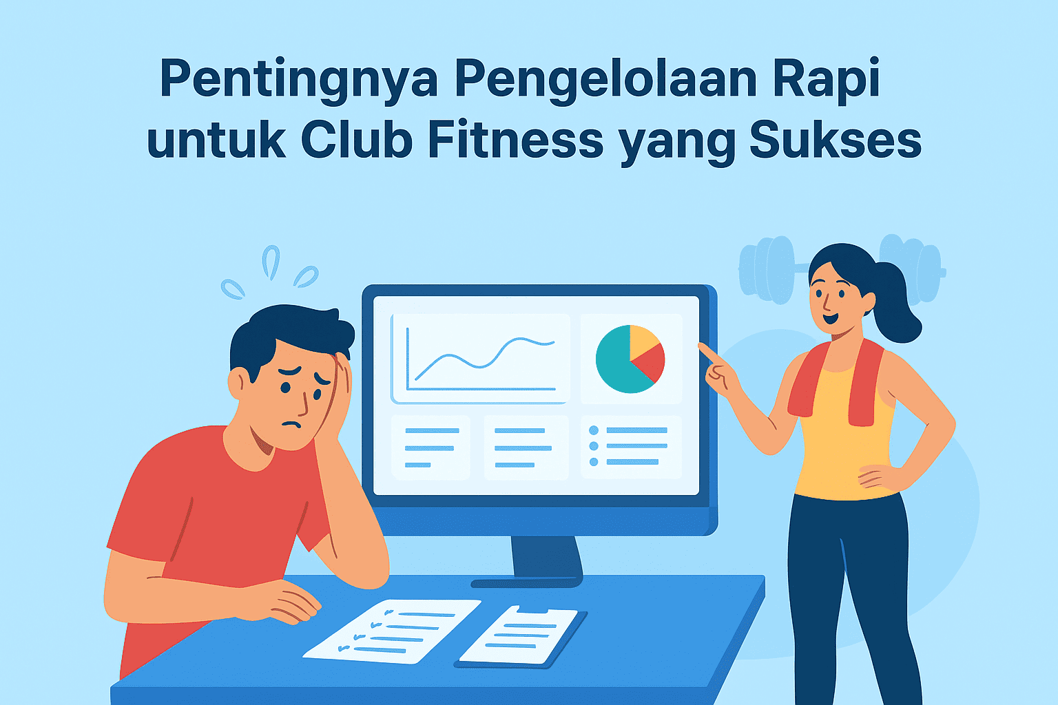 Pentingnya Pengelolaan Rapi untuk Club Fitness yang Sukses - Ilustrasi Artikel