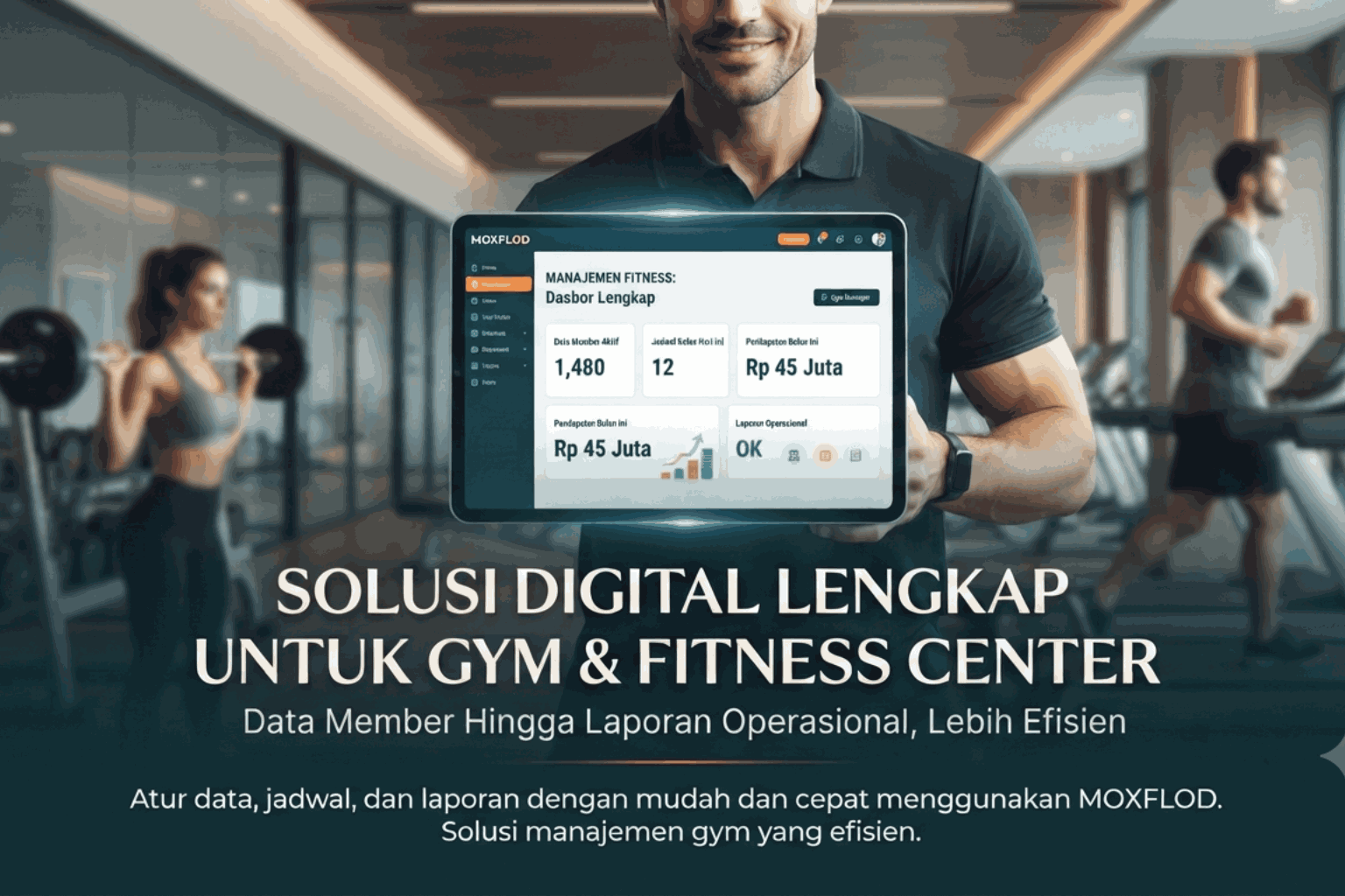 Data Member & Laporan Fitness Bikin Ribet? Saatnya Pakai MoxFlod - Ilustrasi Artikel